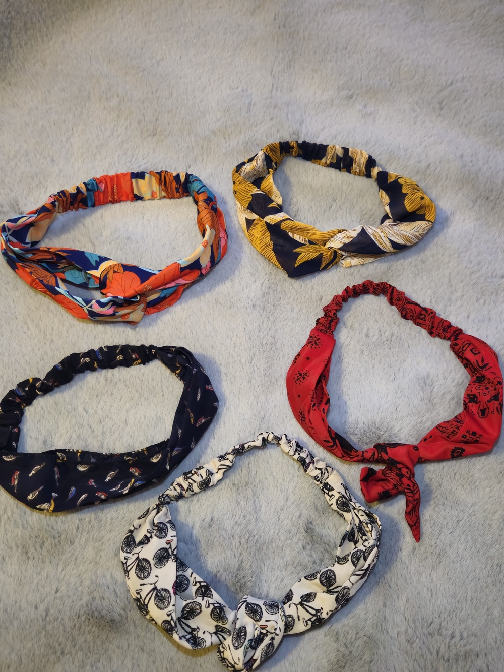 Stylish Patterned Multi-colored Headbands